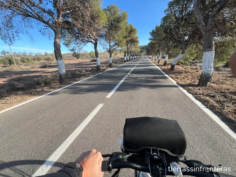 Carretera del camino de santiago