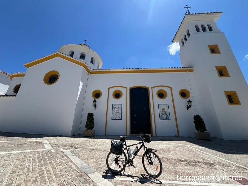 Llegada a Alcaudete, ermita