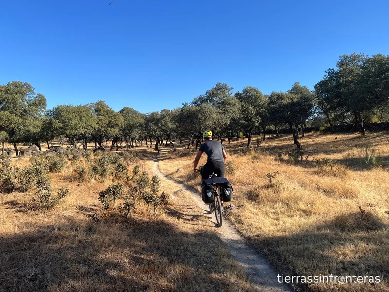 Senderos Camino Mozarabe en bicicleta
