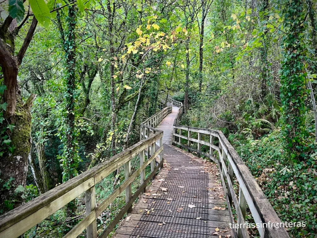 sendero del cañón del rio mao